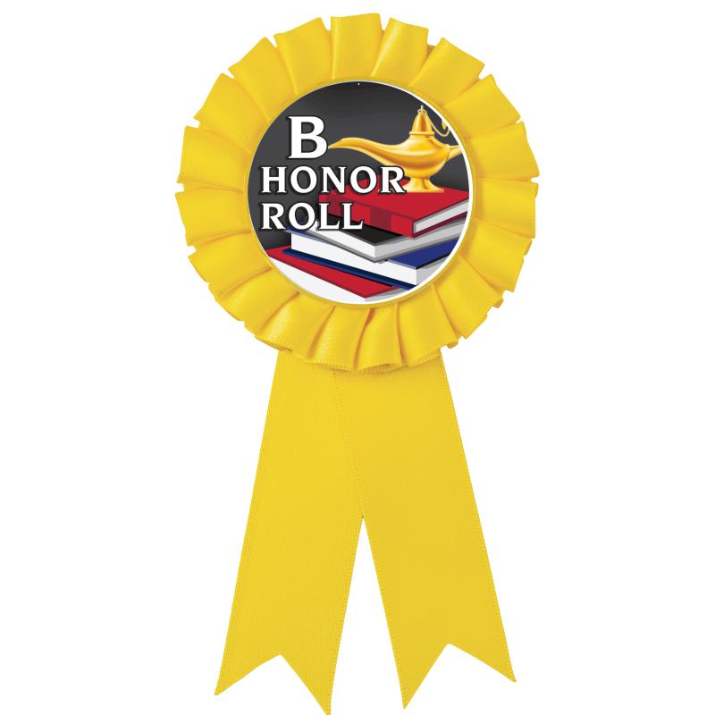 YELLOW MYLAR ROSETTES