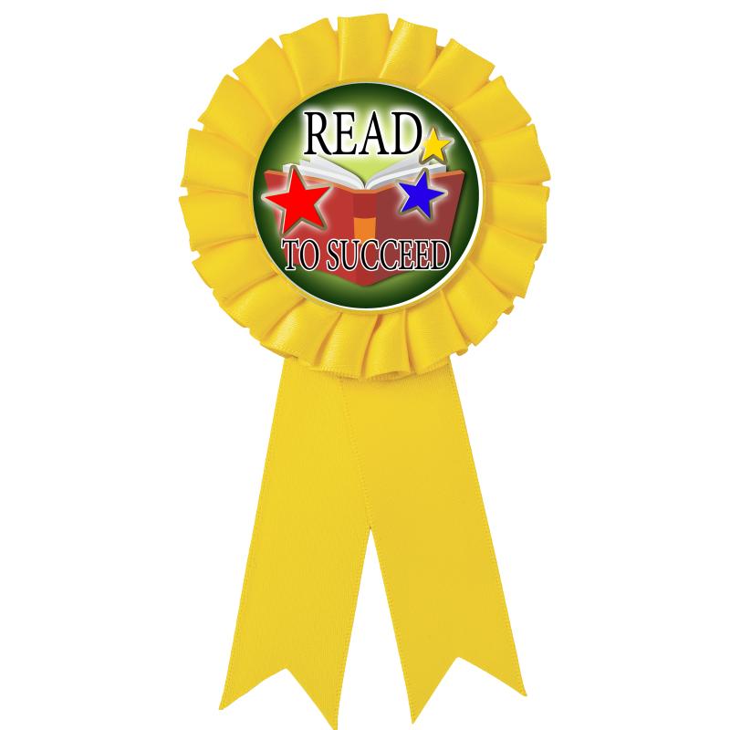 YELLOW MYLAR ROSETTES