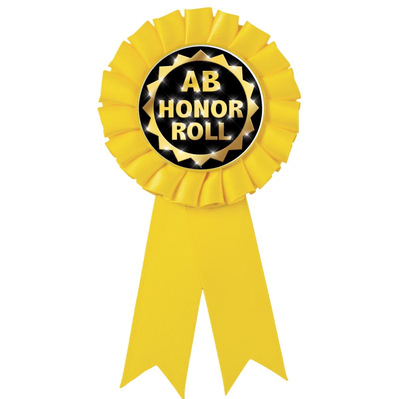 YELLOW MYLAR ROSETTES