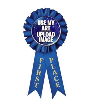 1ST Place Rosette Ribbon