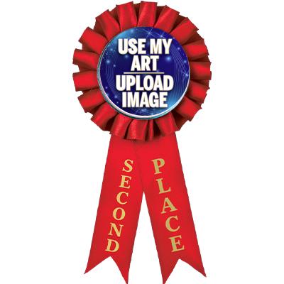 2nd PLACE MYLAR ROSETTES