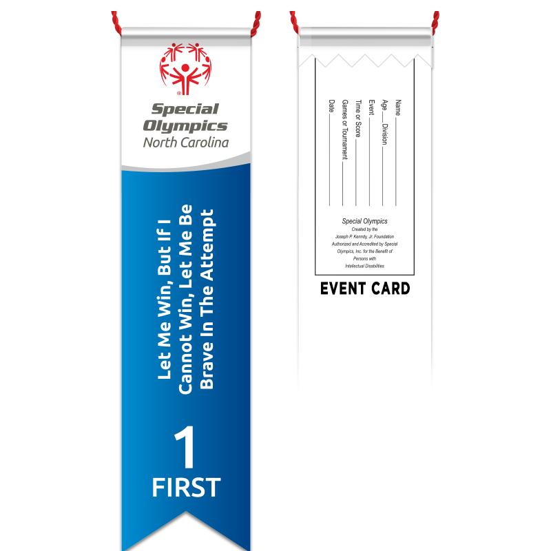 NC SPECIAL OLYMPICS RIBBON