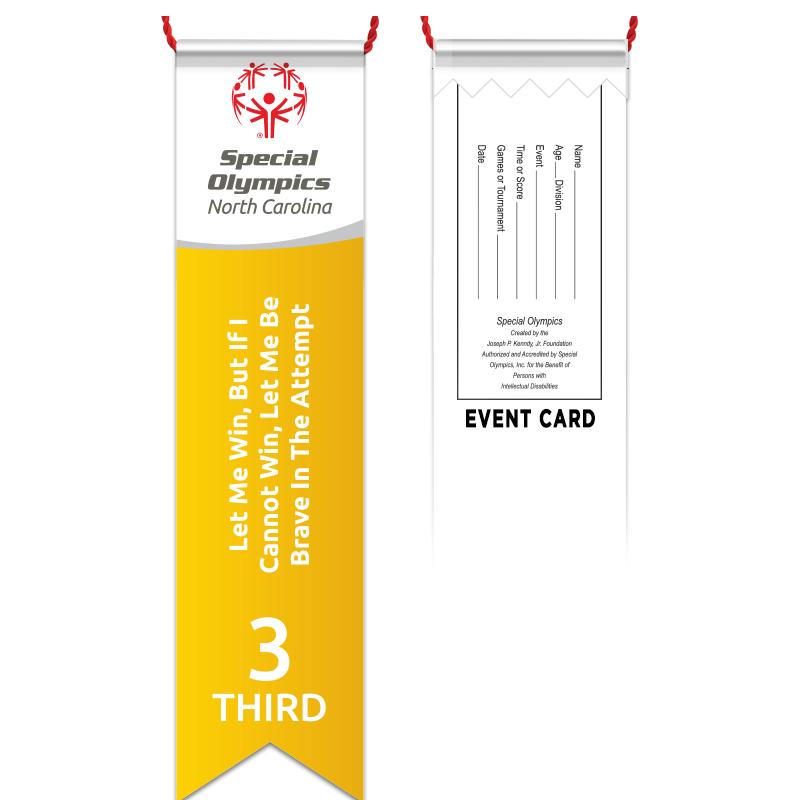 NC SPECIAL OLYMPICS RIBBON