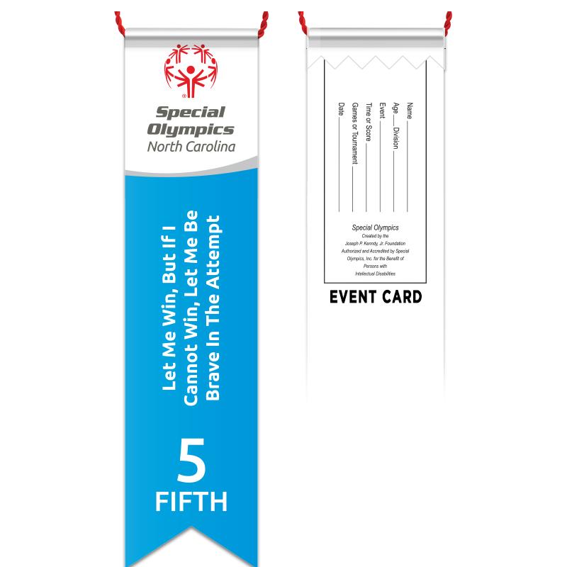 NC SPECIAL OLYMPICS RIBBON