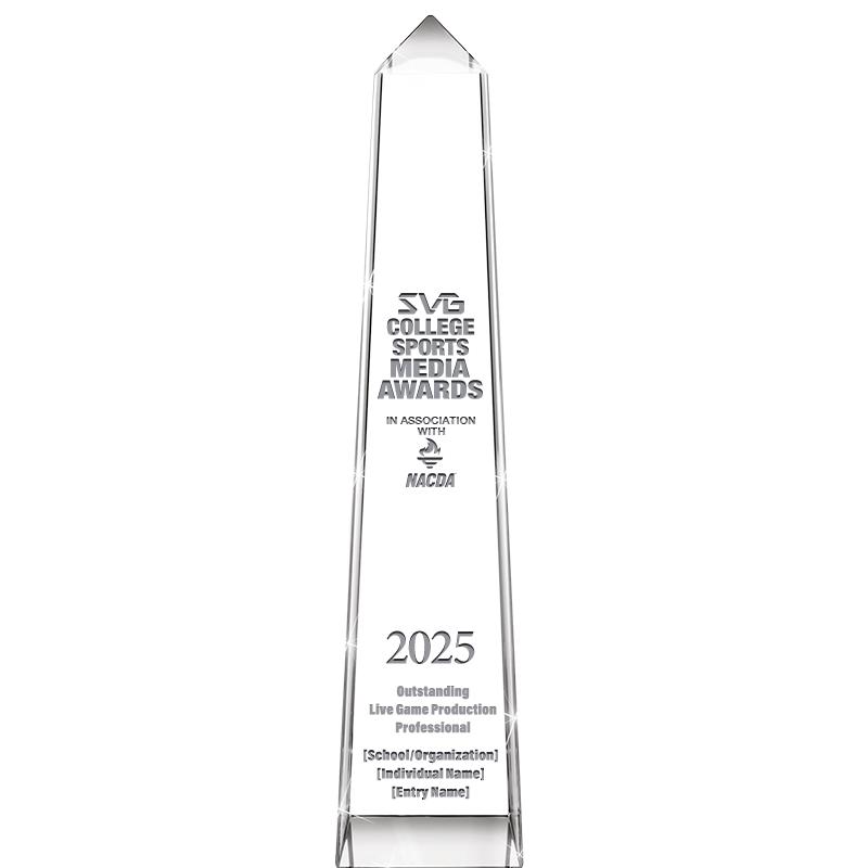 11" COLLEGE SPORTS MEDIA AWARD