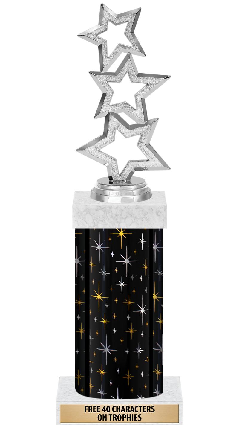 14" MIDNIGHT BLK-GD FIG/SQUARE