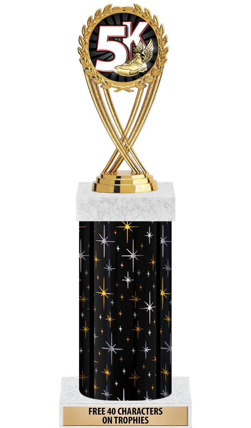 14" MIDNIGHT BLK-GD FIG/SQUARE