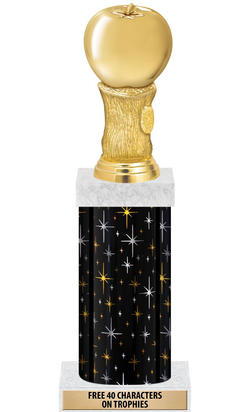 14" MIDNIGHT BLK-GD FIG/SQUARE