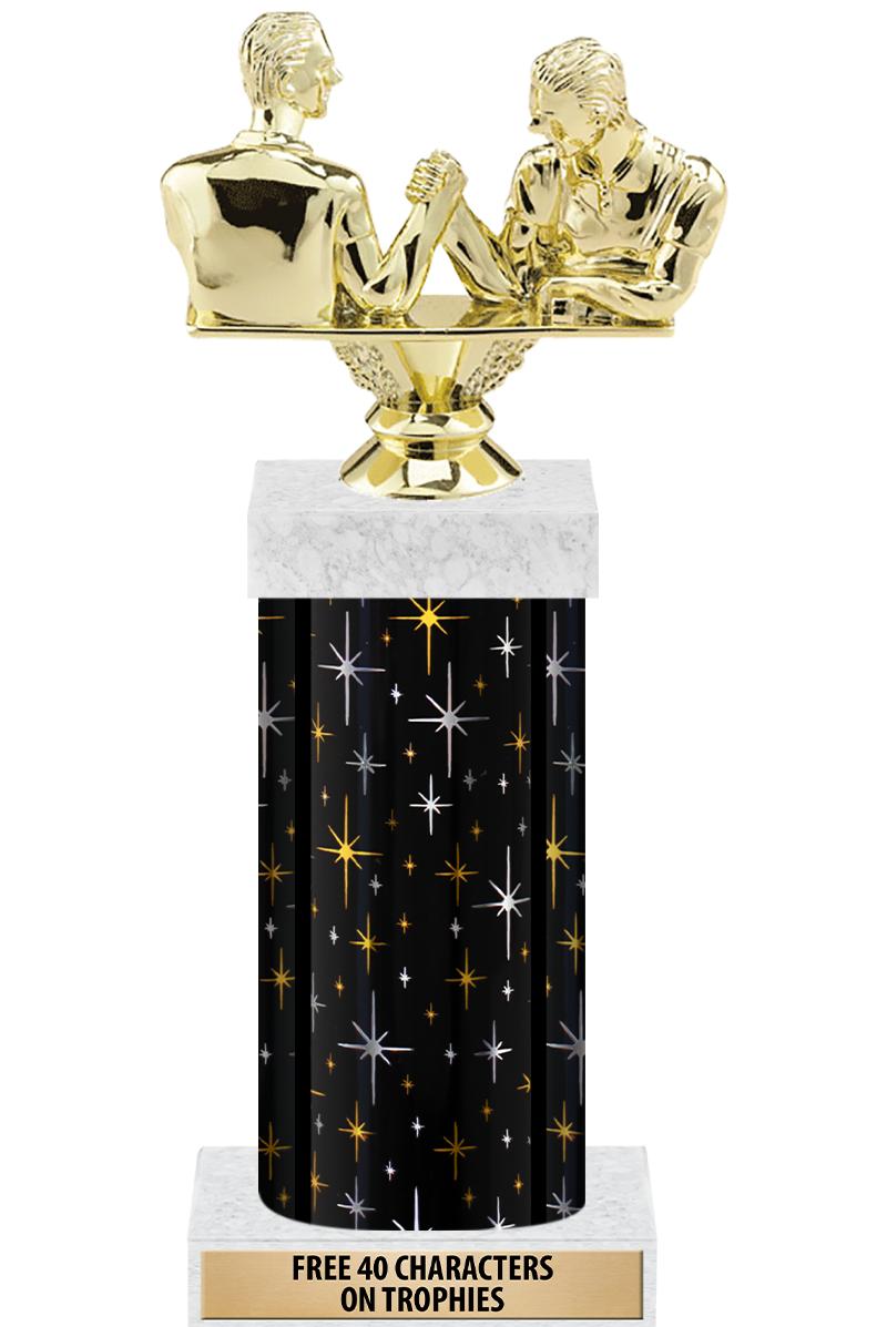 14" MIDNIGHT BLK-GD FIG/SQUARE