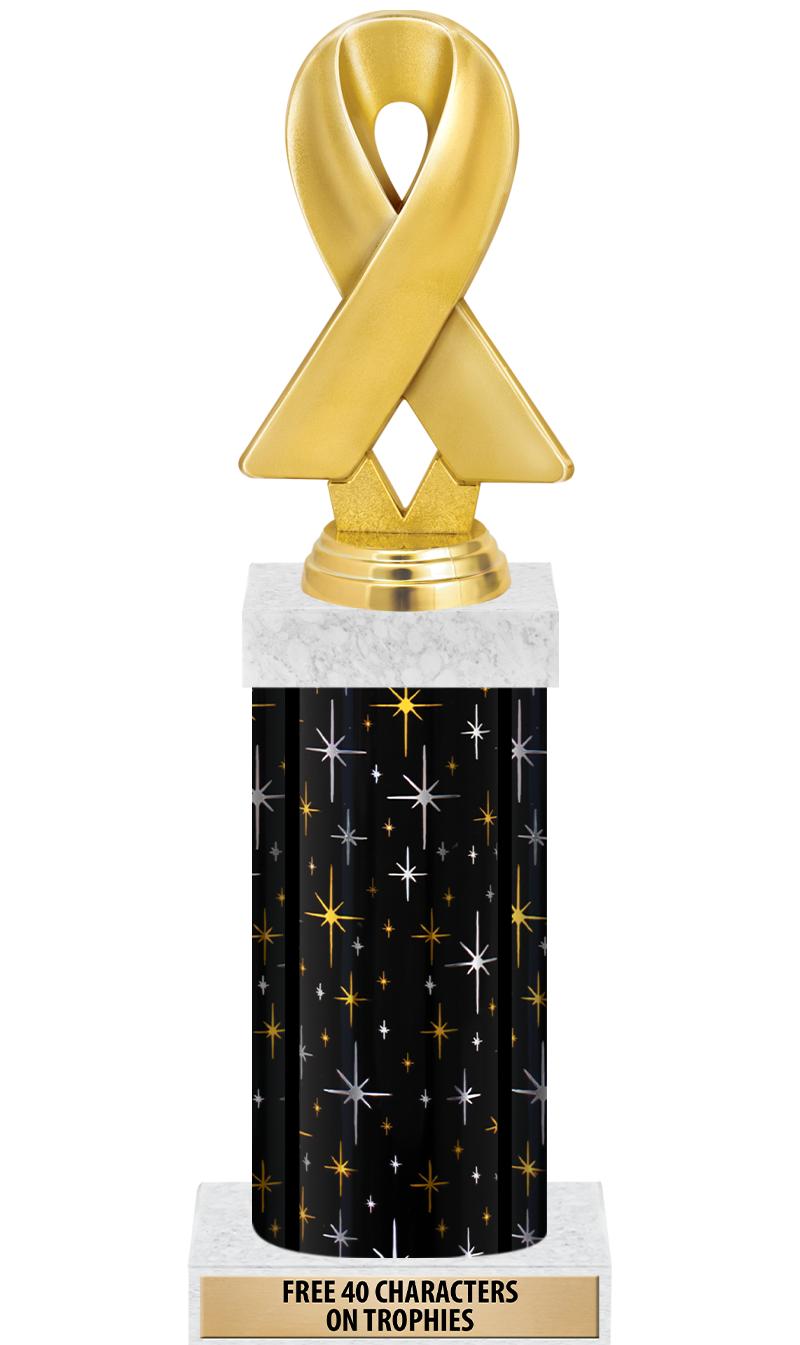 14" MIDNIGHT BLK-GD FIG/SQUARE