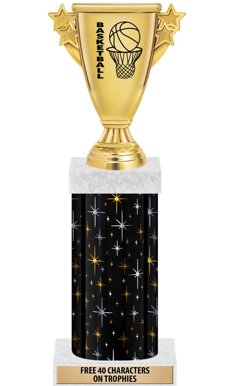 14" MIDNIGHT BLK-GD FIG/SQUARE