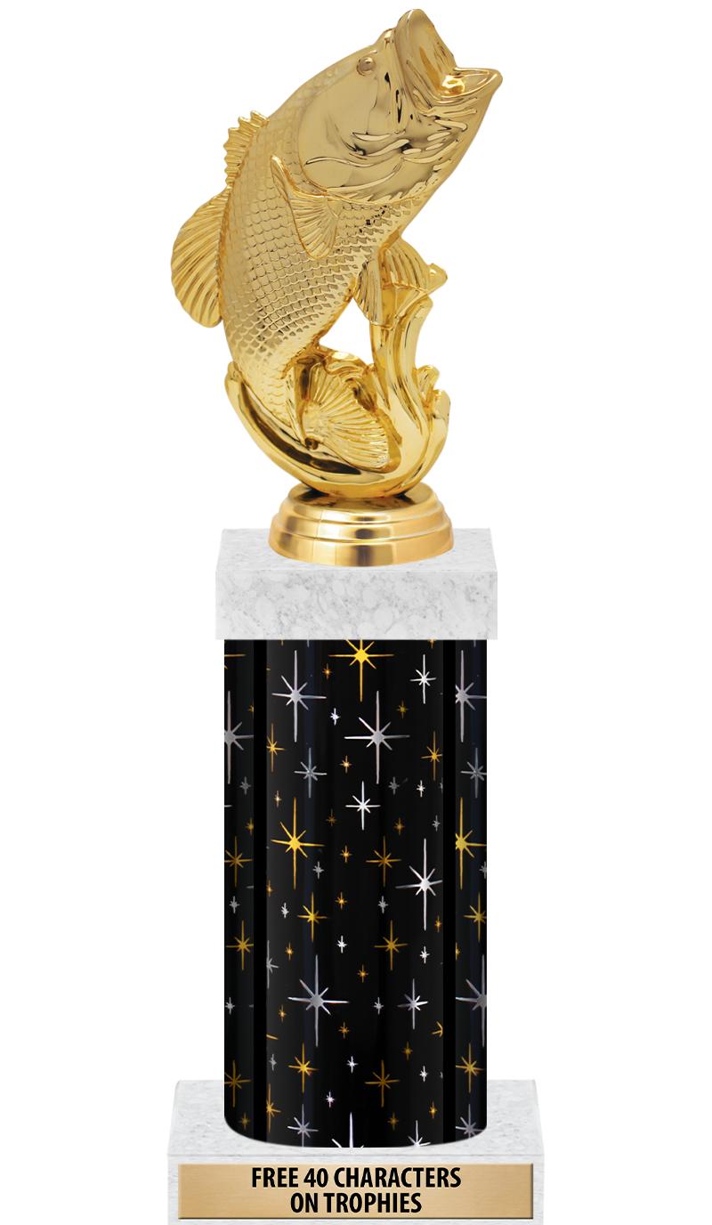 14" MIDNIGHT BLK-GD FIG/SQUARE