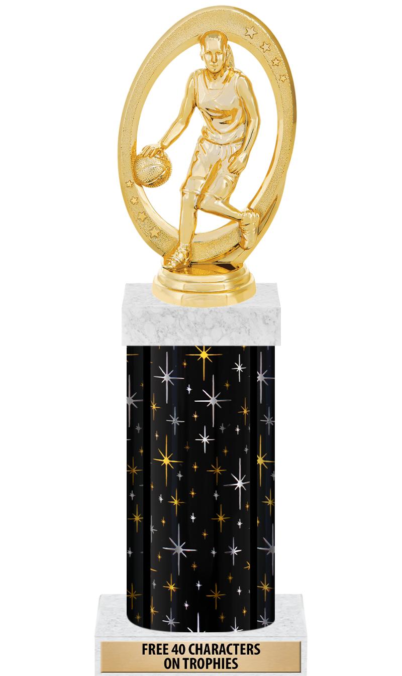 14" MIDNIGHT BLK-GD FIG/SQUARE