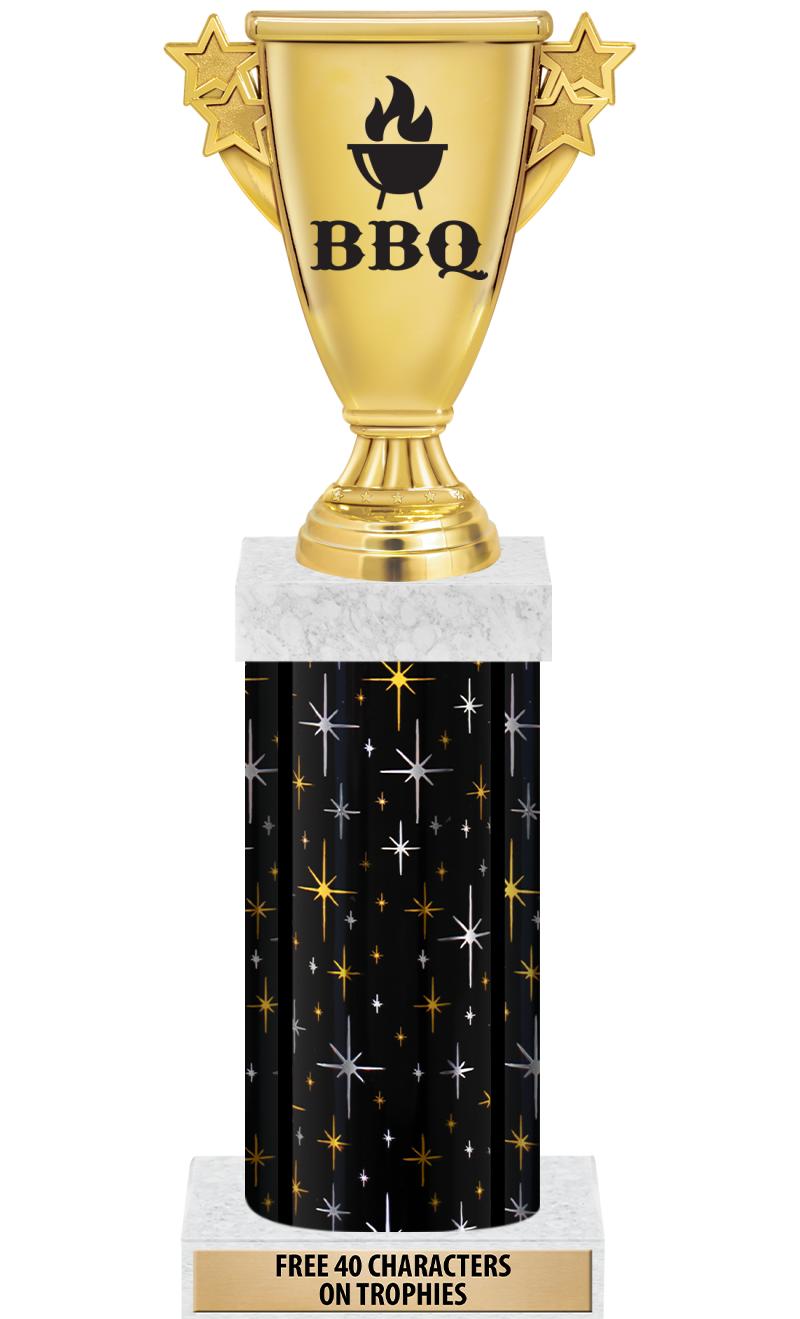 14" MIDNIGHT BLK-GD FIG/SQUARE