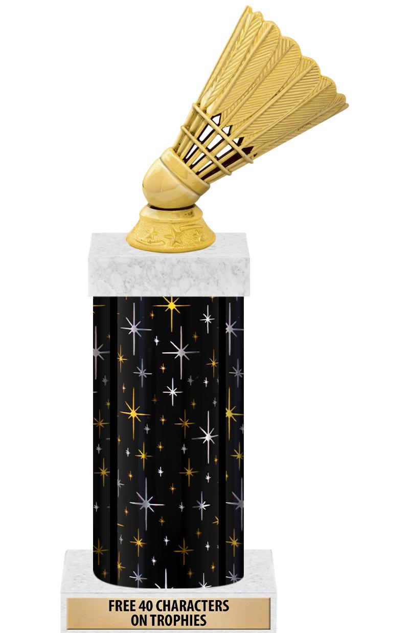 14" MIDNIGHT BLK-GD FIG/SQUARE