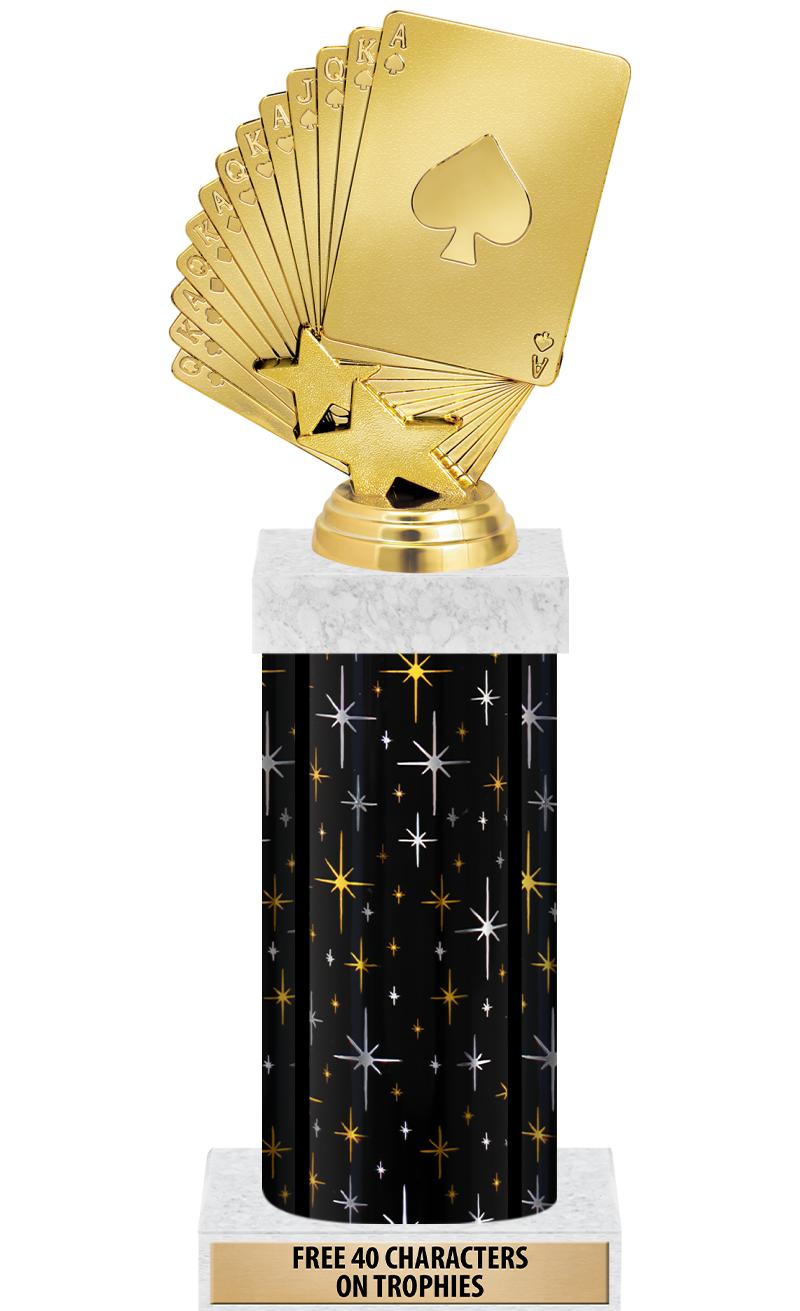 14" MIDNIGHT BLK-GD FIG/SQUARE