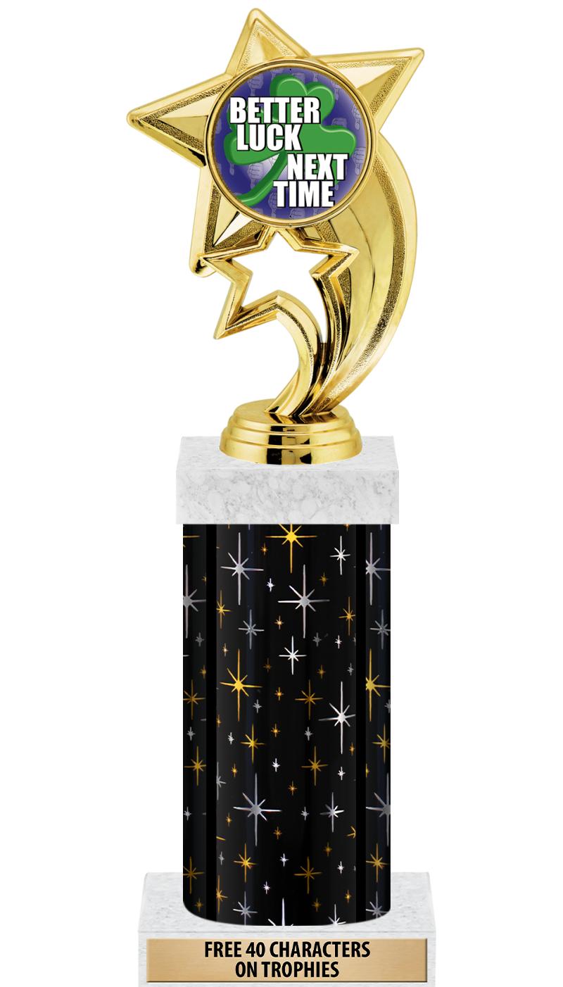 14" MIDNIGHT BLK-GD FIG/SQUARE