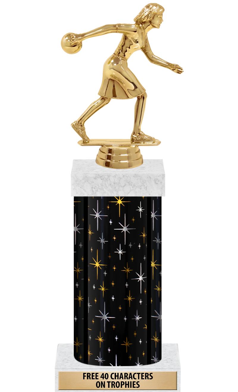 14" MIDNIGHT BLK-GD FIG/SQUARE