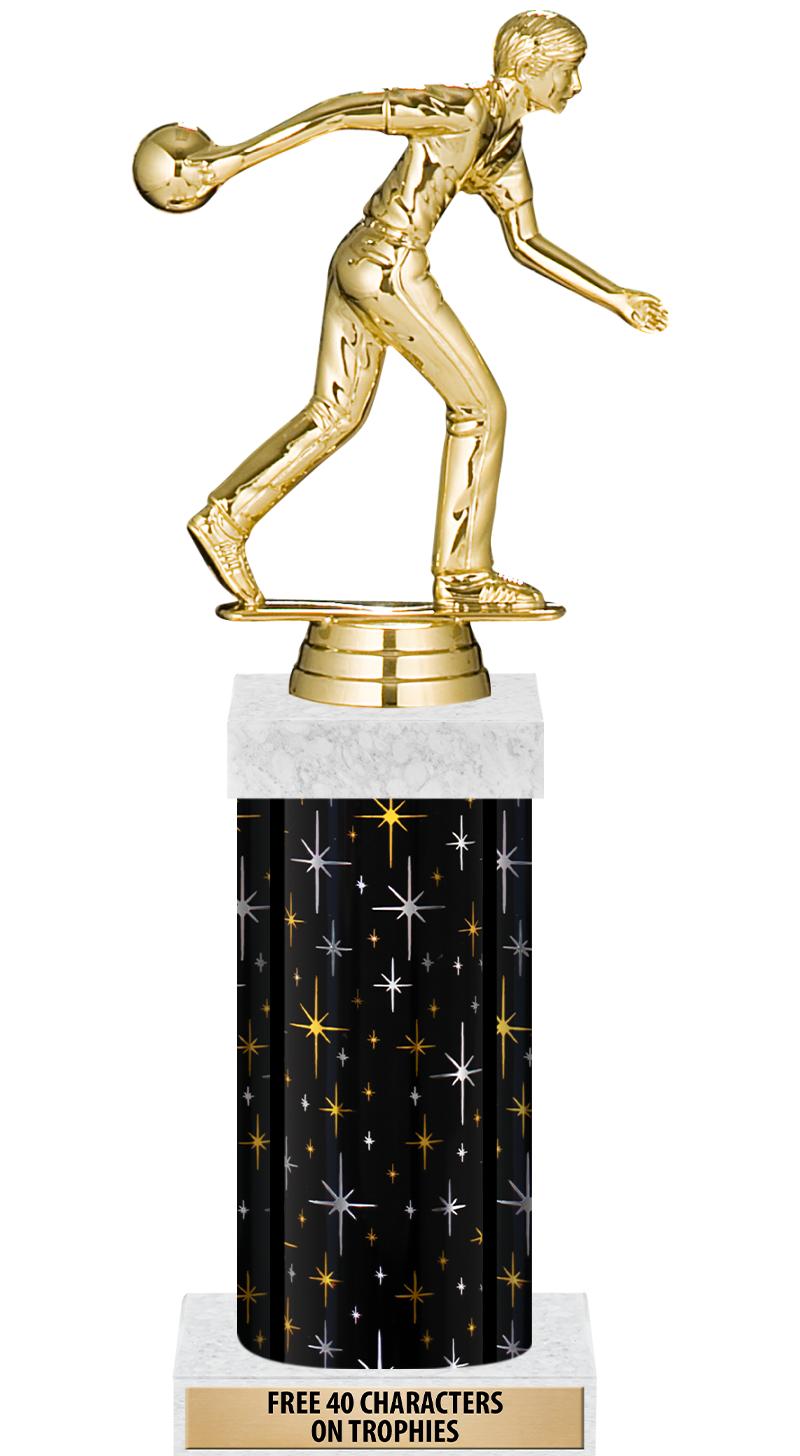 14" MIDNIGHT BLK-GD FIG/SQUARE