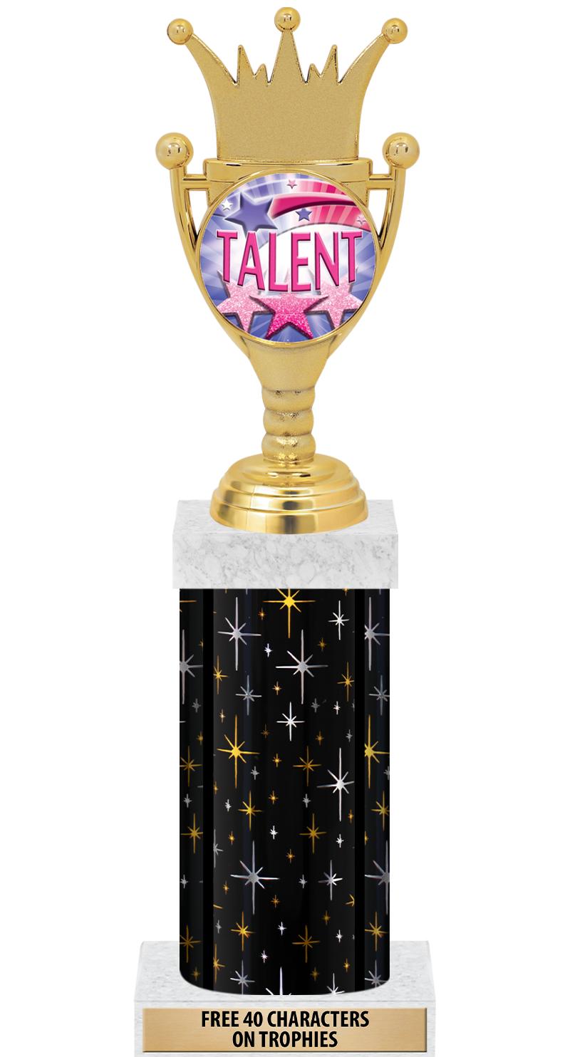 14" MIDNIGHT BLK-GD FIG/SQUARE