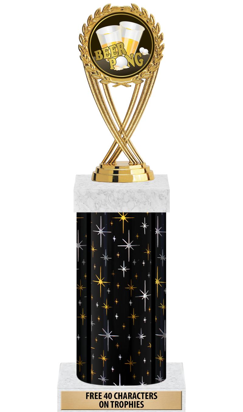 14" MIDNIGHT BLK-GD FIG/SQUARE