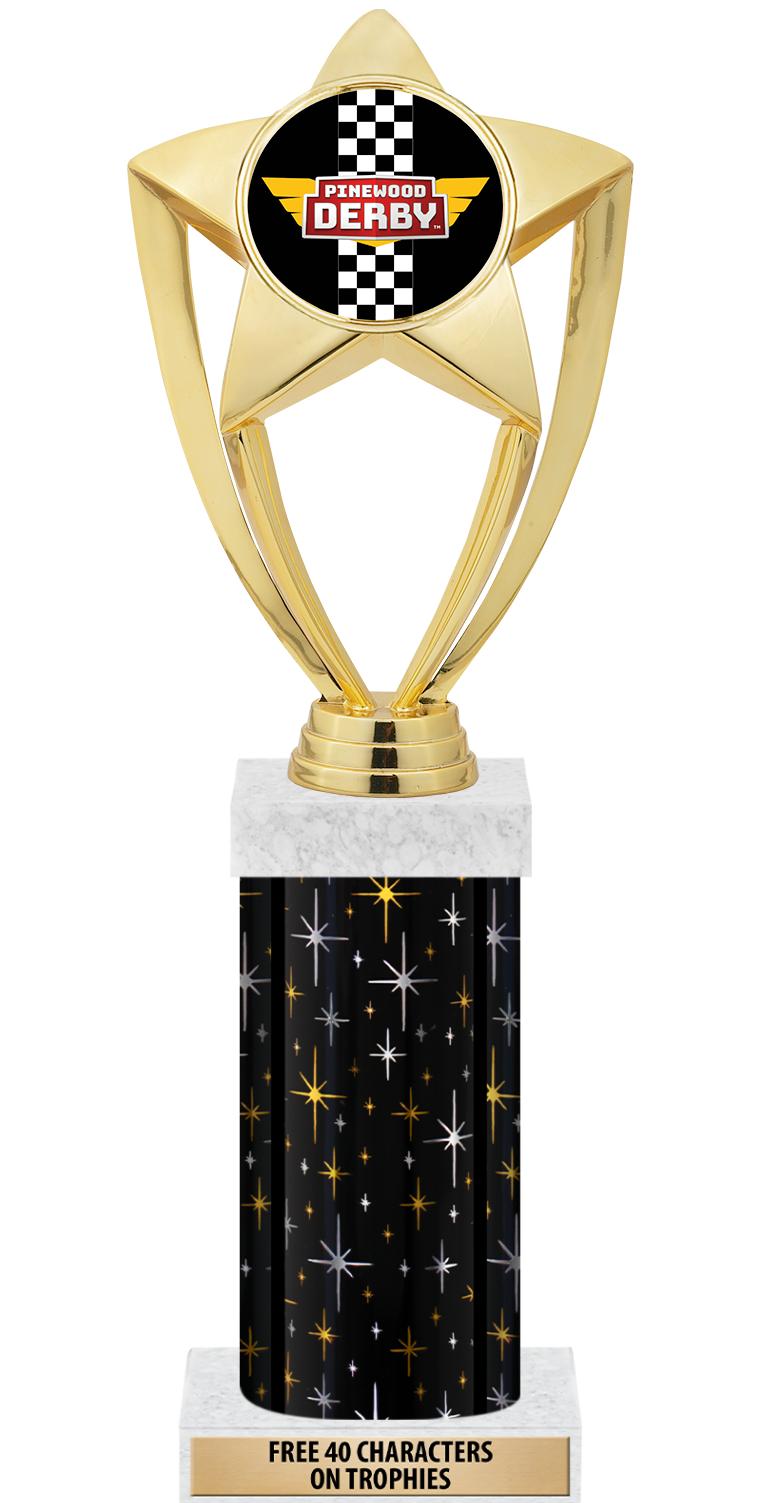 14" MIDNIGHT BLK-GD FIG/SQUARE