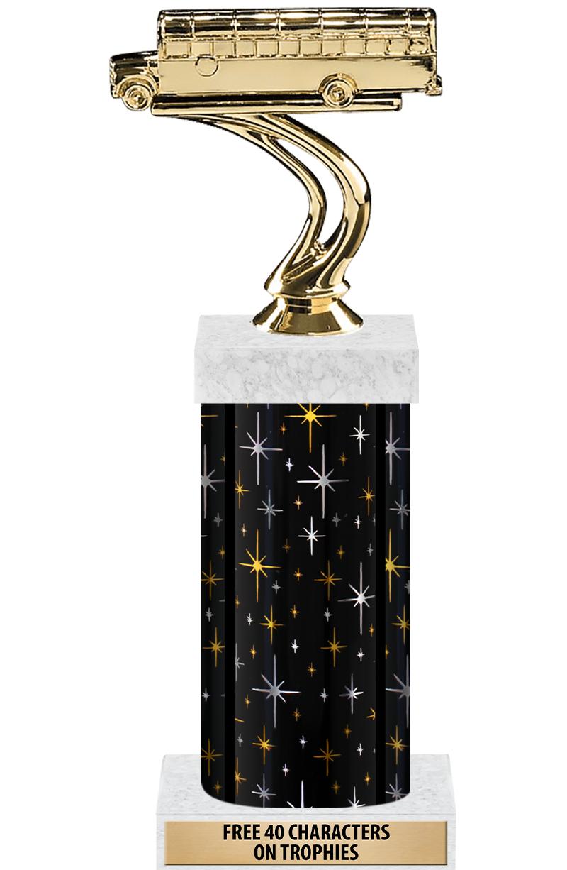 14" MIDNIGHT BLK-GD FIG/SQUARE