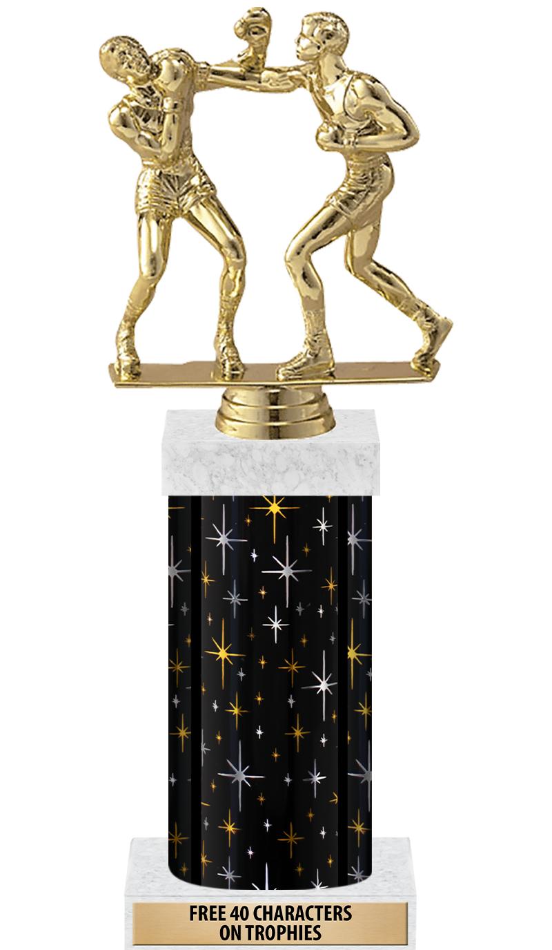 14" MIDNIGHT BLK-GD FIG/SQUARE