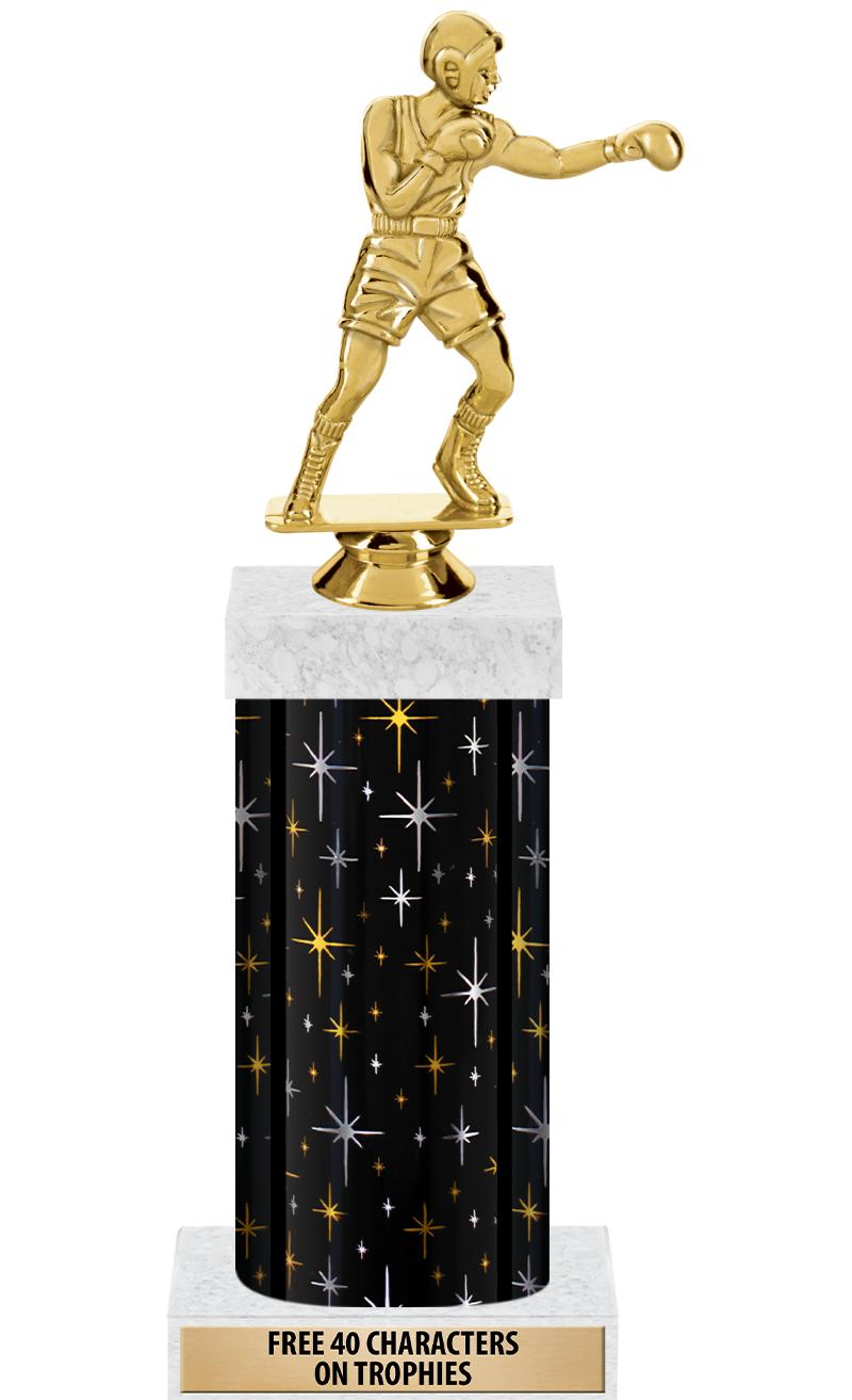 14" MIDNIGHT BLK-GD FIG/SQUARE