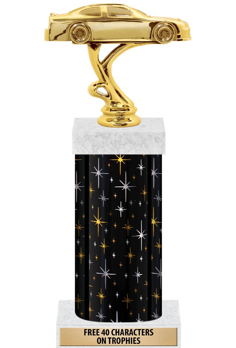 14" MIDNIGHT BLK-GD FIG/SQUARE