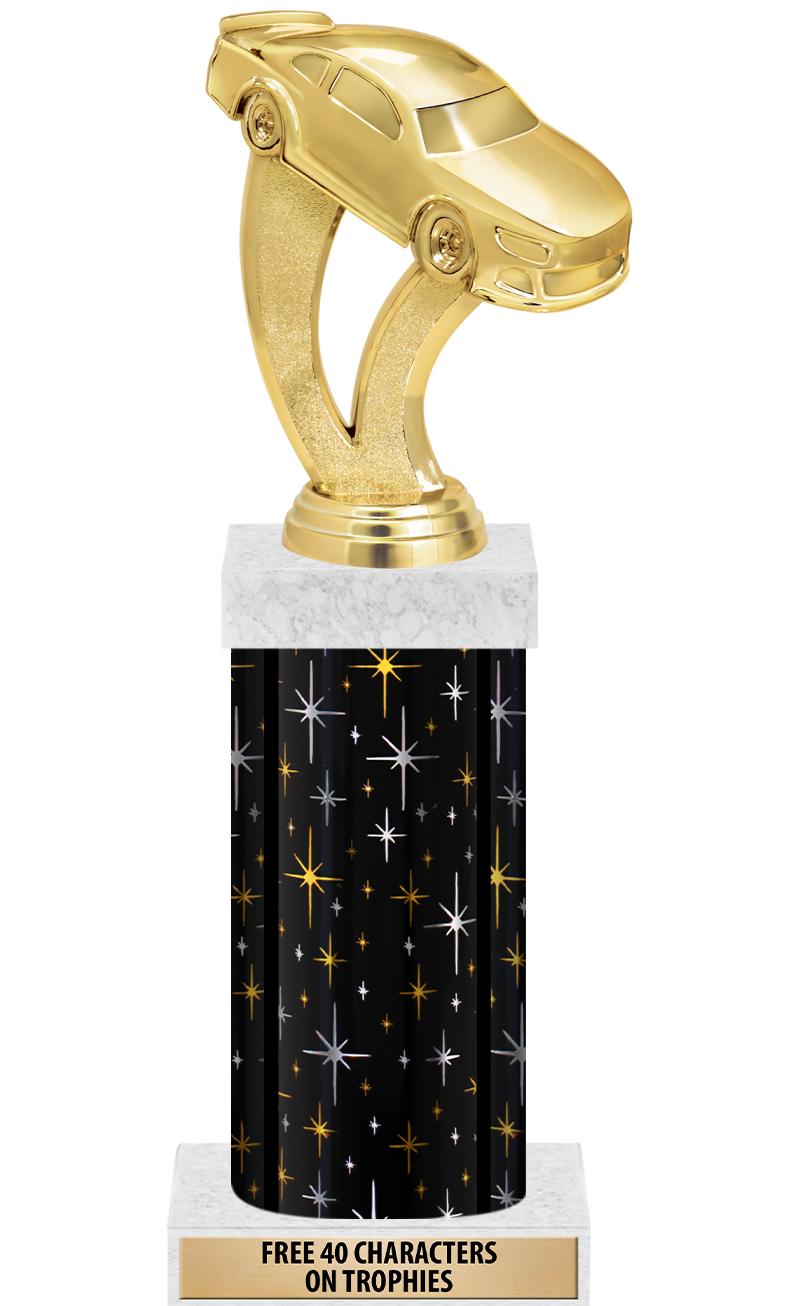 14" MIDNIGHT BLK-GD FIG/SQUARE