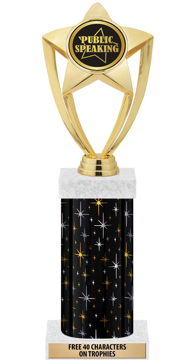 14" MIDNIGHT BLK-GD FIG/SQUARE