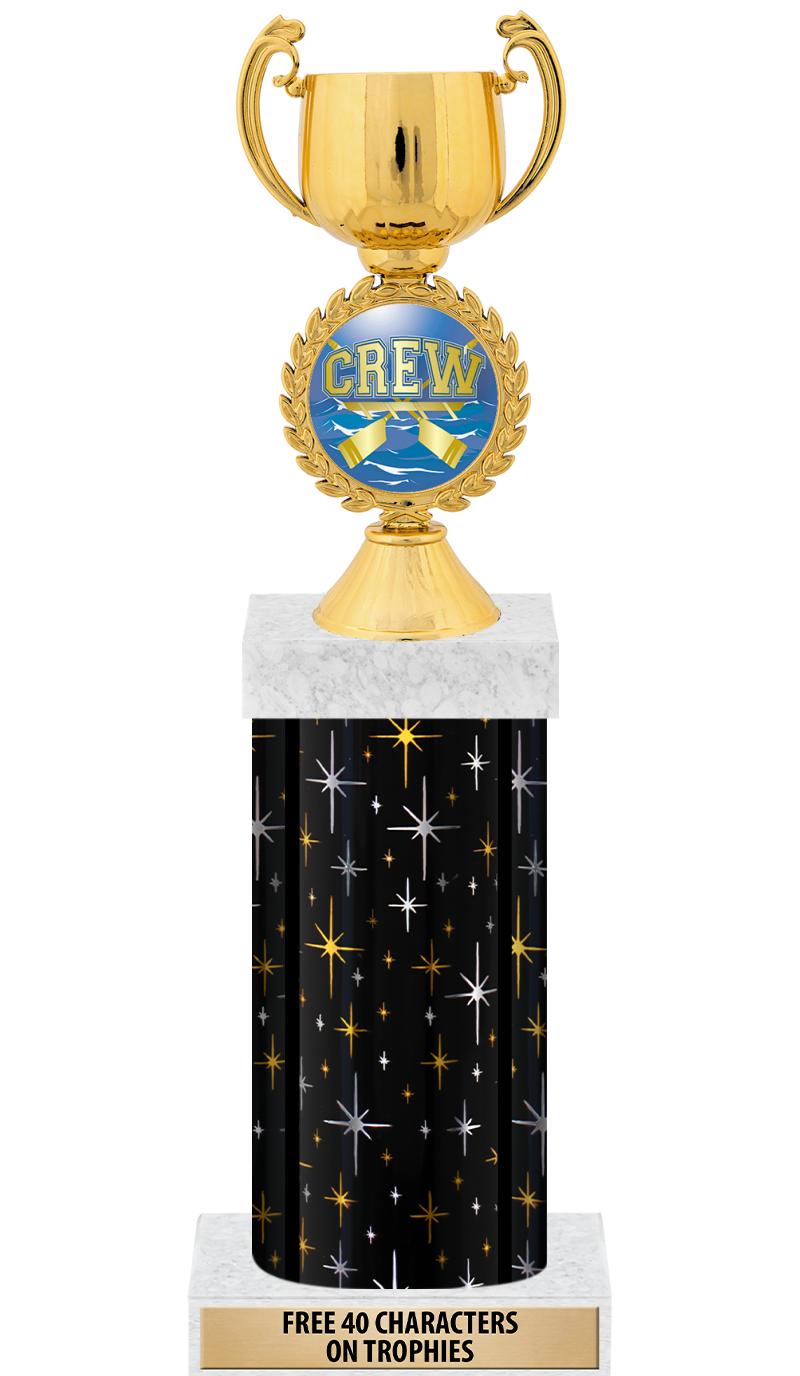 14" MIDNIGHT BLK-GD FIG/SQUARE