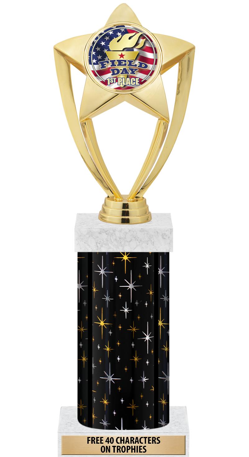 14" MIDNIGHT BLK-GD FIG/SQUARE