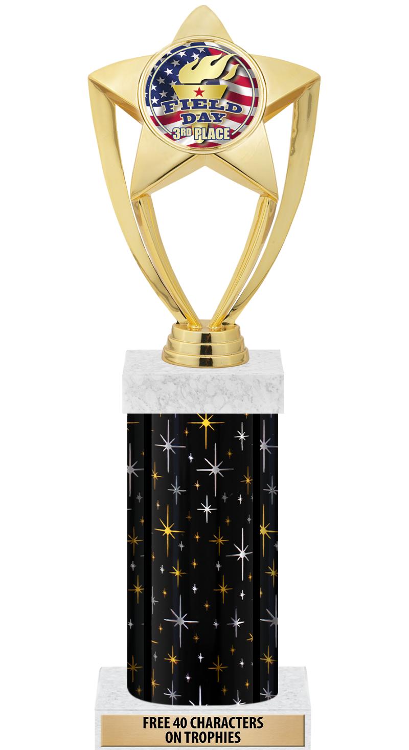 14" MIDNIGHT BLK-GD FIG/SQUARE