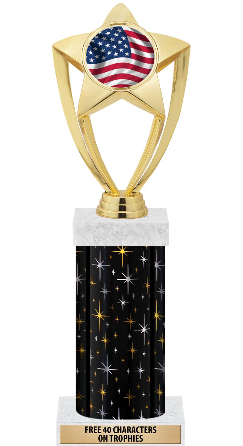 14" MIDNIGHT BLK-GD FIG/SQUARE