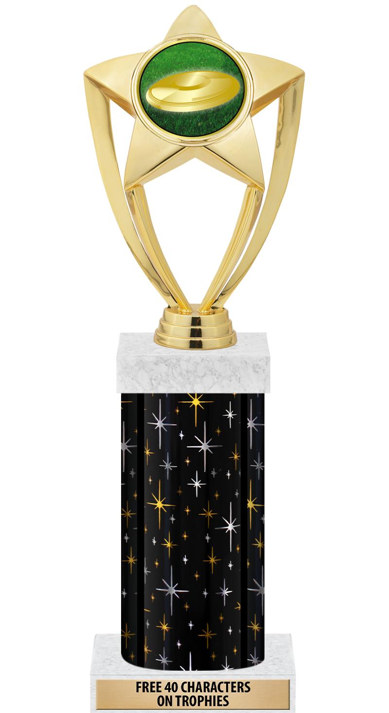 14" MIDNIGHT BLK-GD FIG/SQUARE