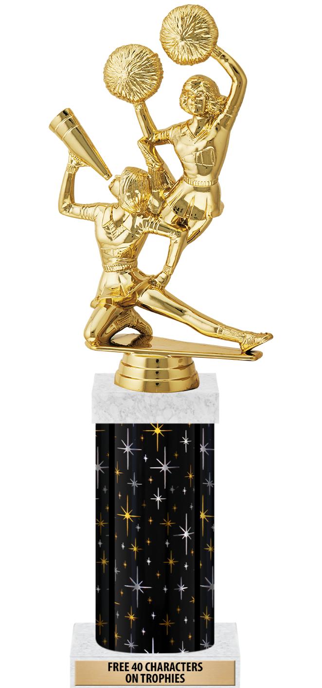 14" MIDNIGHT BLK-GD FIG/SQUARE