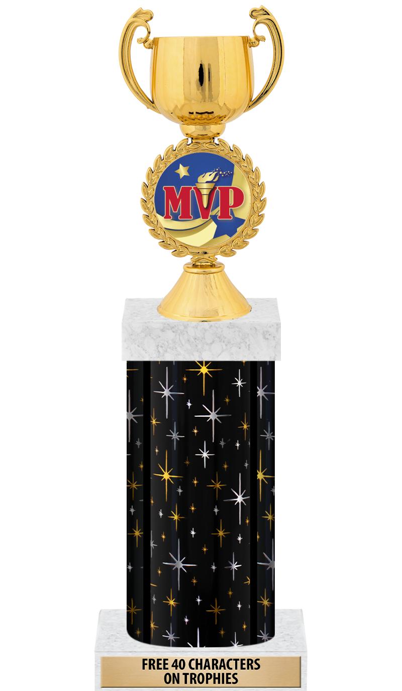 14" MIDNIGHT BLK-GD FIG/SQUARE