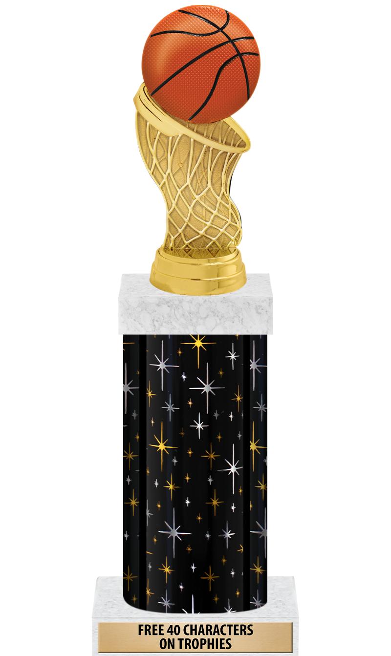 14" MIDNIGHT BLK-GD FIG/SQUARE