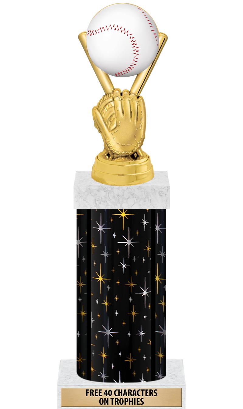 14" MIDNIGHT BLK-GD FIG/SQUARE