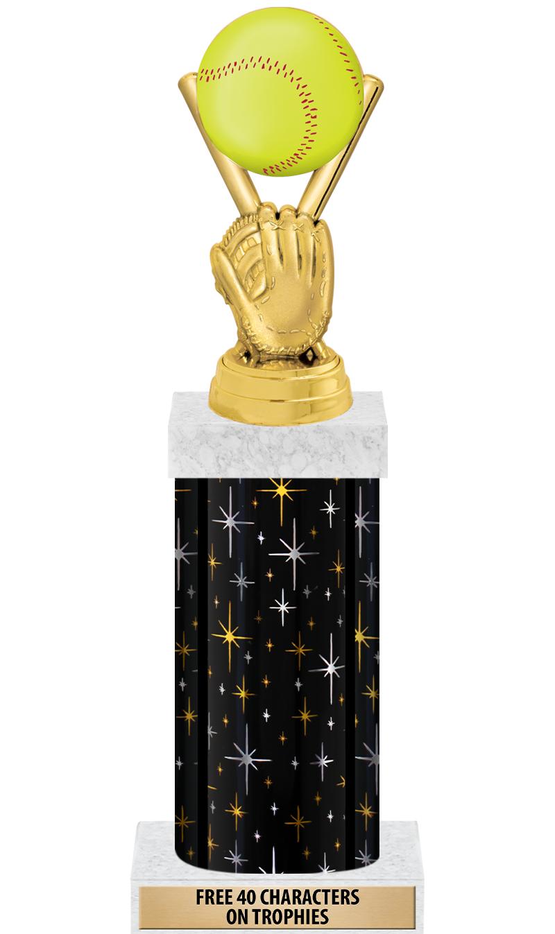 14" MIDNIGHT BLK-GD FIG/SQUARE