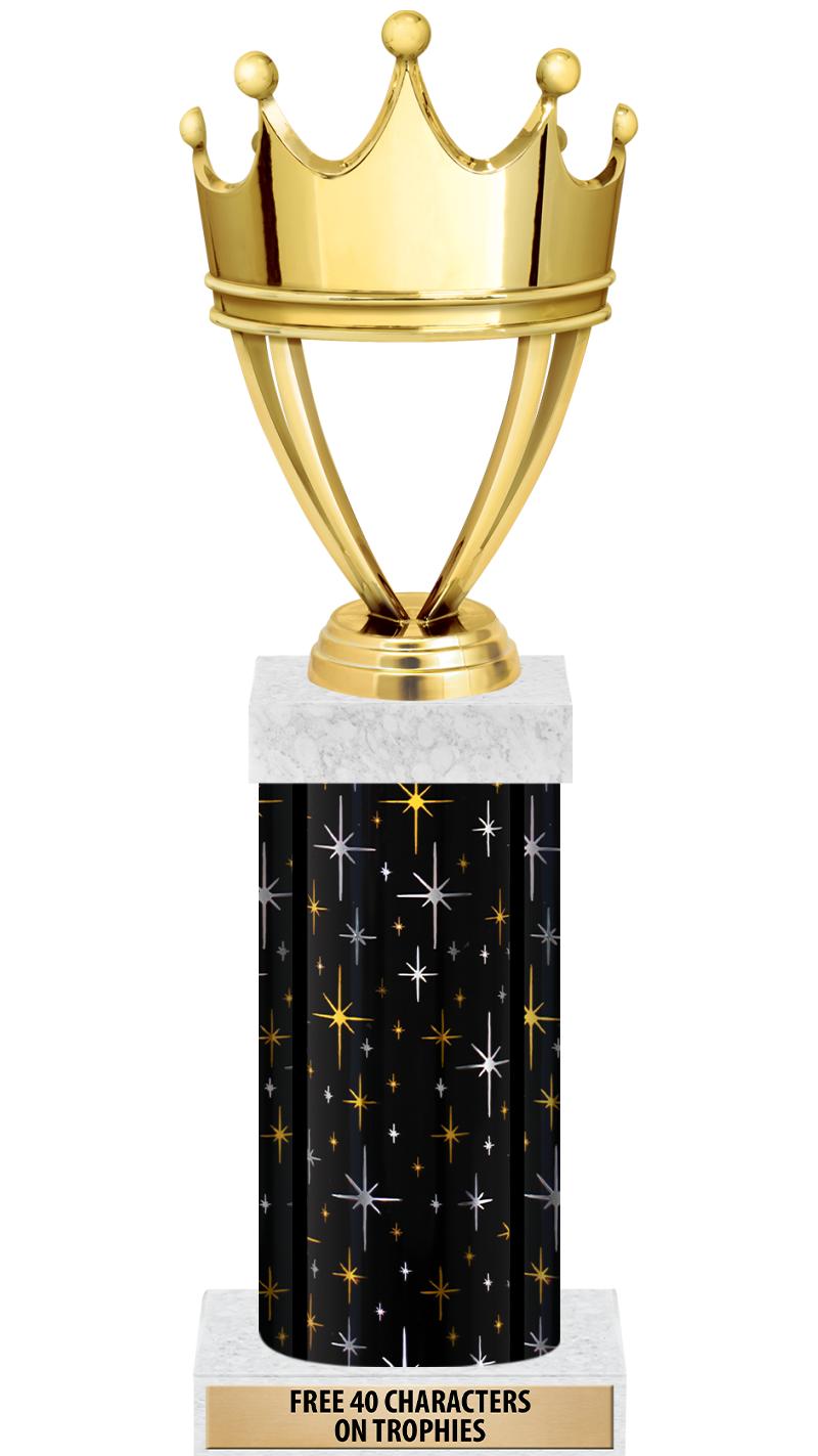 14" MIDNIGHT BLK-GD FIG/SQUARE