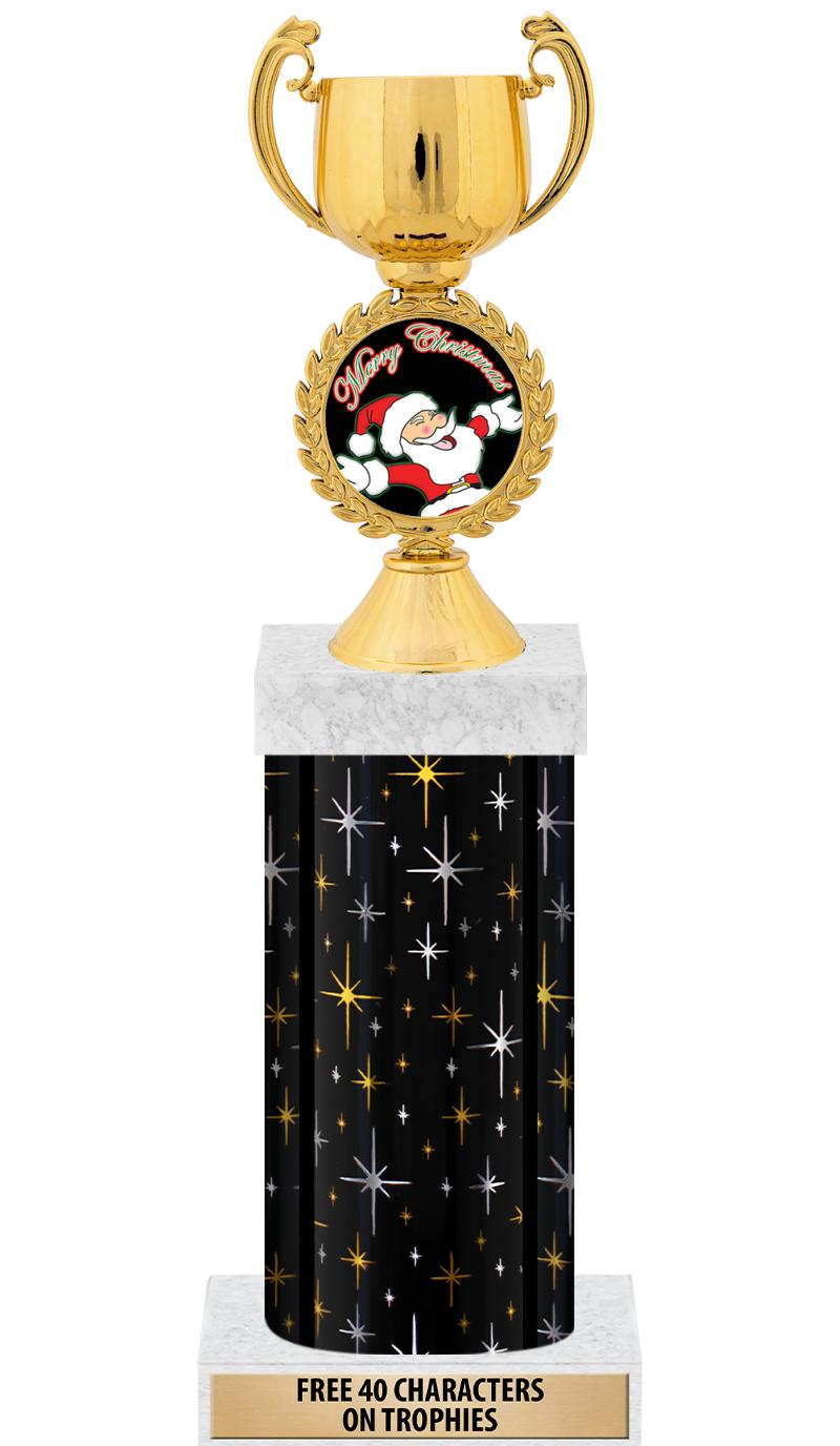 14" MIDNIGHT BLK-GD FIG/SQUARE