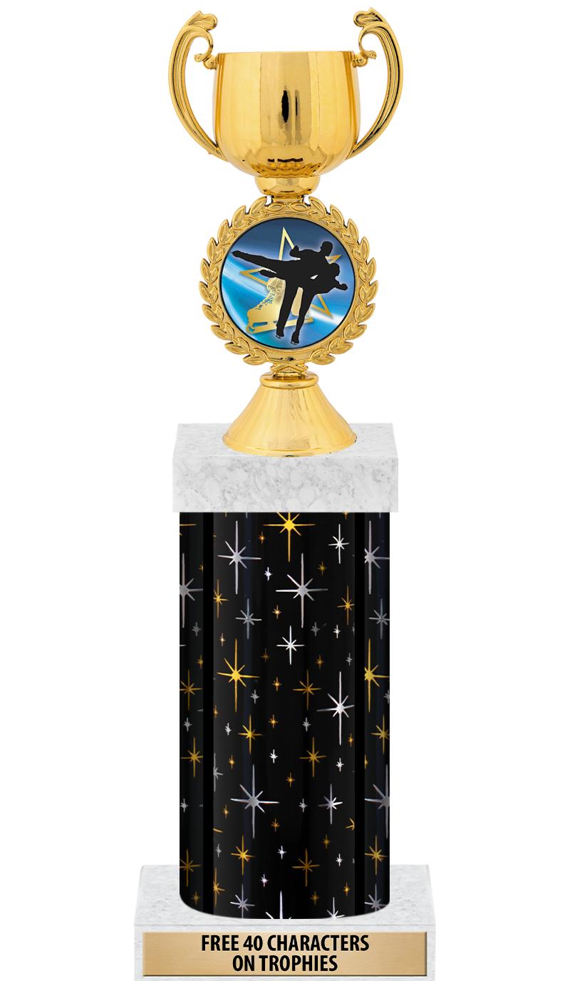 14" MIDNIGHT BLK-GD FIG/SQUARE