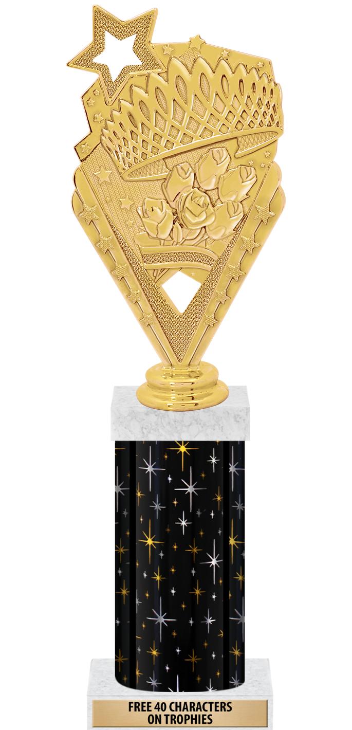 14" MIDNIGHT BLK-GD FIG/SQUARE