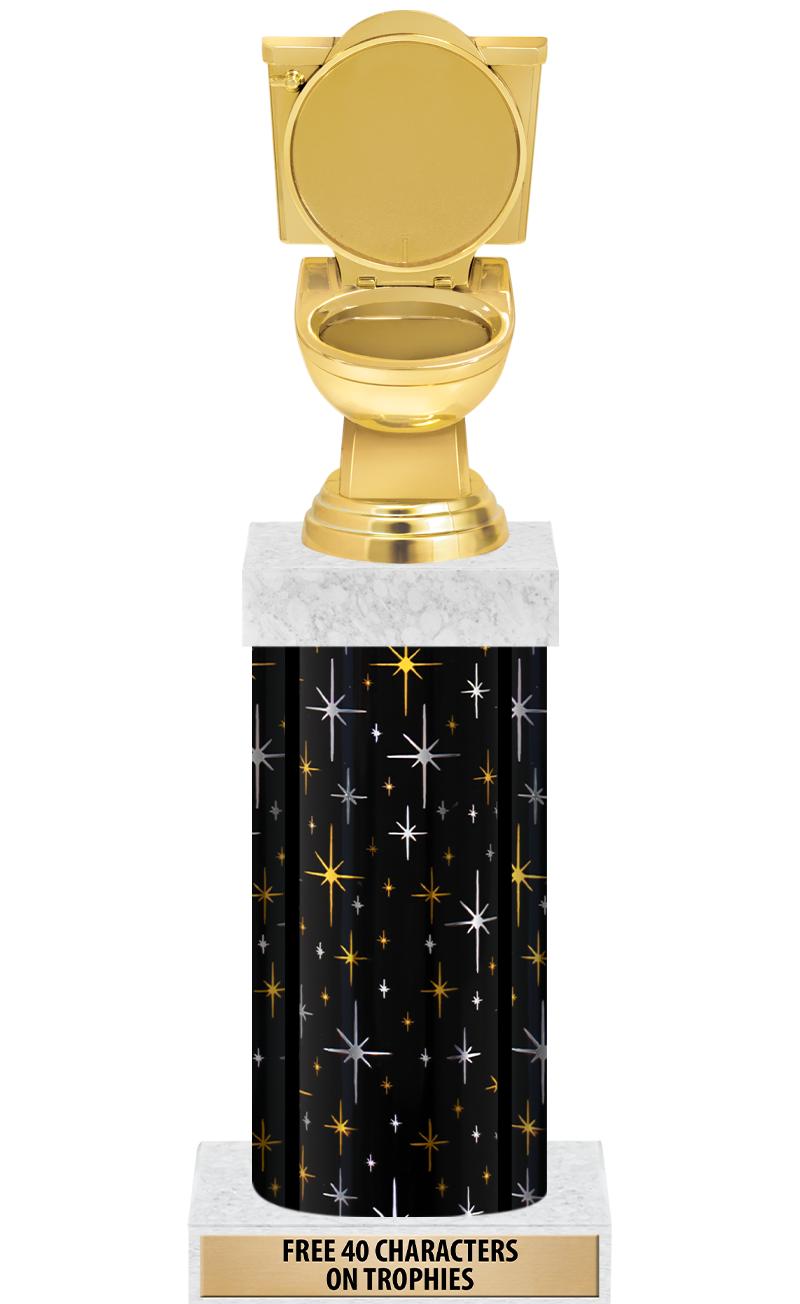 14" MIDNIGHT BLK-GD FIG/SQUARE