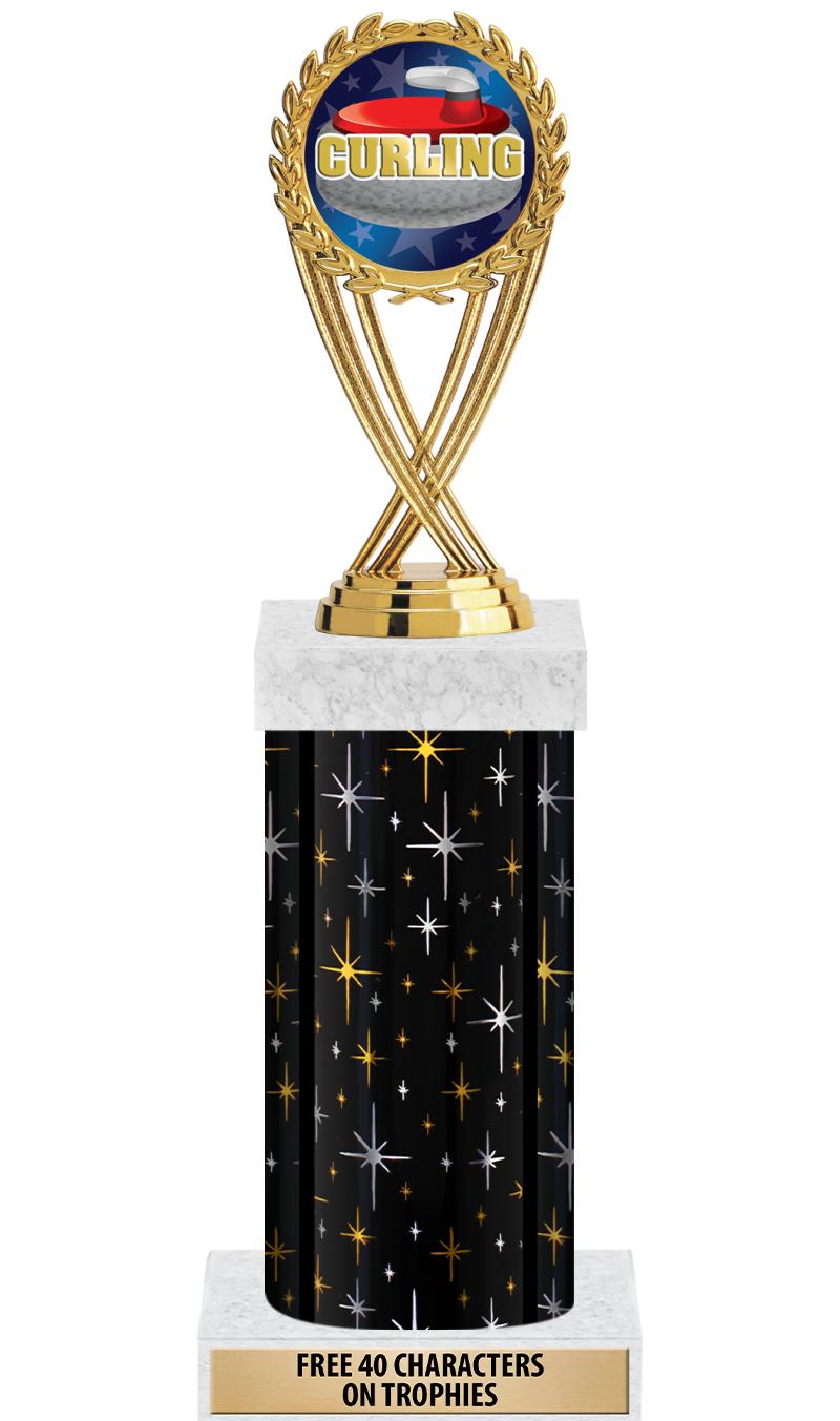 14" MIDNIGHT BLK-GD FIG/SQUARE