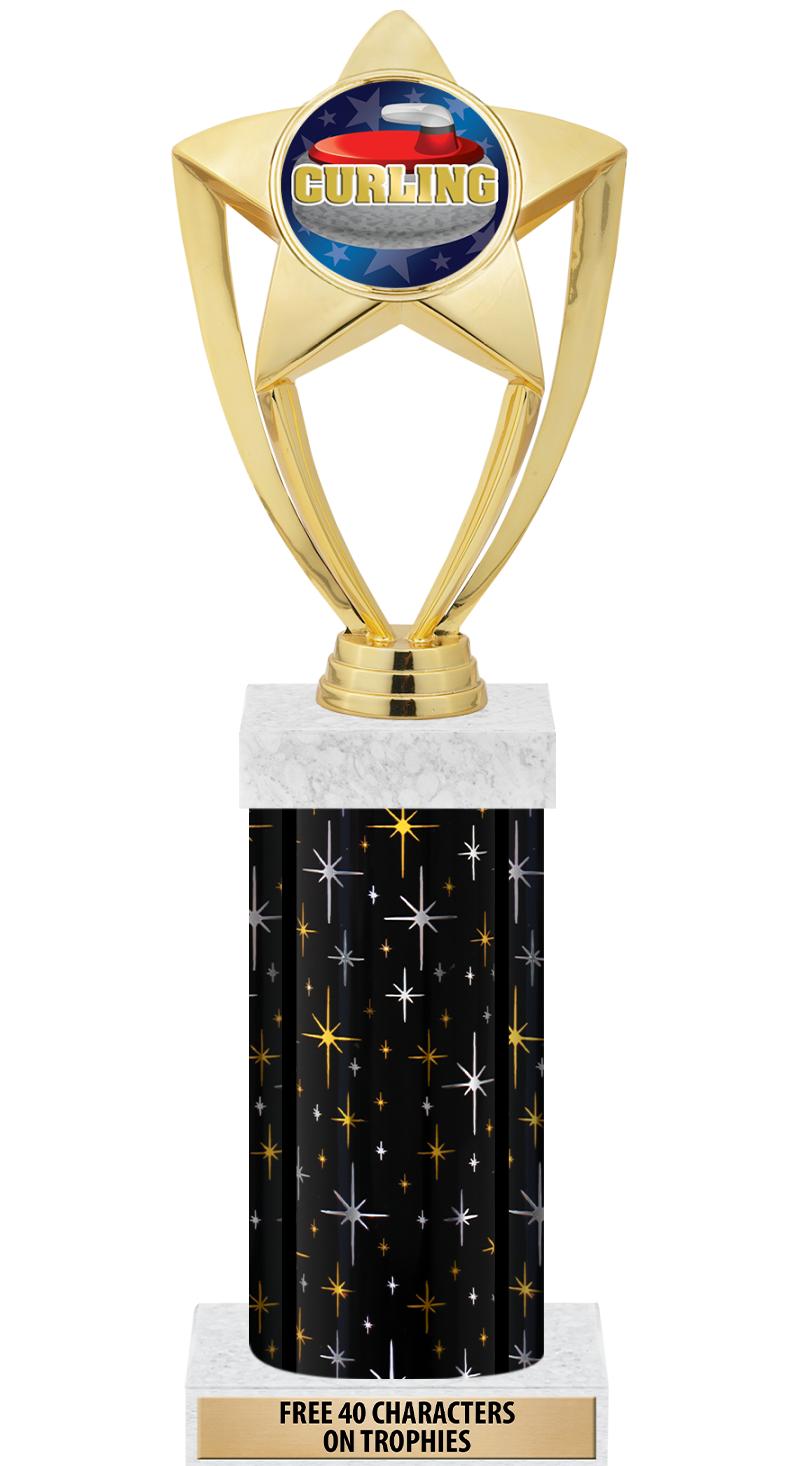 14" MIDNIGHT BLK-GD FIG/SQUARE