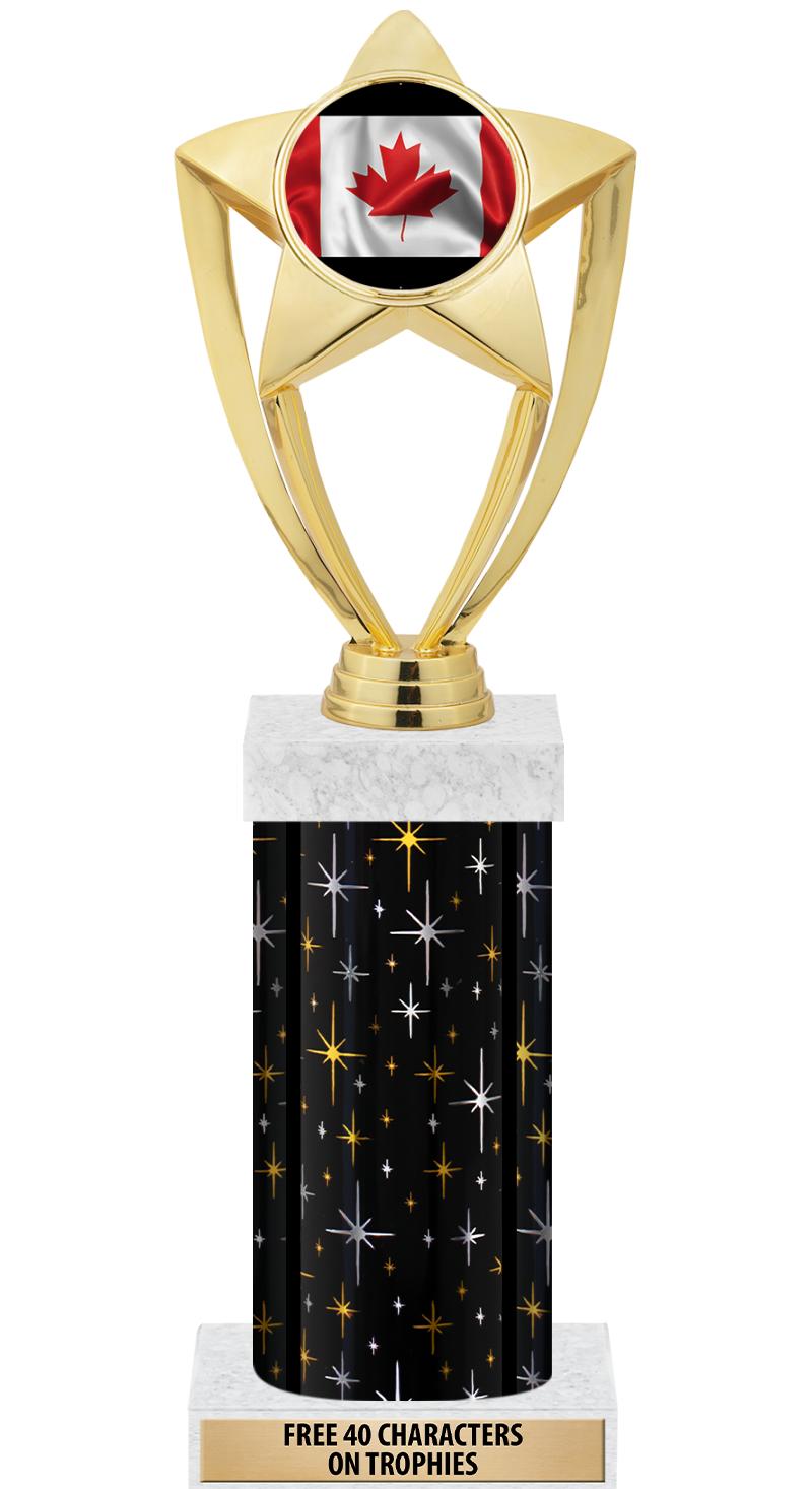 14" MIDNIGHT BLK-GD FIG/SQUARE